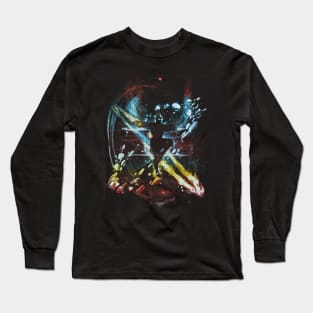 dancing with elements-Aang version Long Sleeve T-Shirt